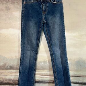 1989 Place Boys Dark Blue Straight-Leg Jeans